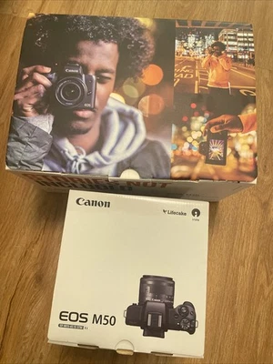 Canon M50 Originalverpackung mit OVP Top Zustand OHNE KAMERA! - Bild 1 von 4