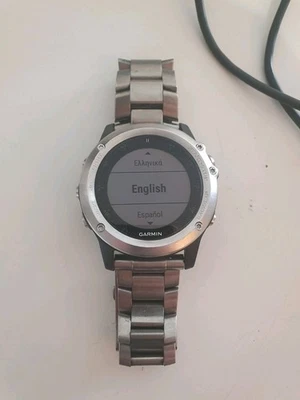 Garmin Fenix 3 HR GPS Multi-Sport Uhr +  Titan Armband + Ladegerät + OVP - Bild 1 von 4