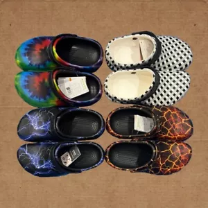 CROC/BISTRO BUY MY”New” COLLECTION OF CLOGS(4 pair)SIZE M8/W10 4 WORK/FUN,C-pic - Picture 1 of 4