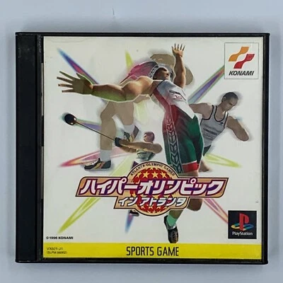 Hyper Olympics em Atlanta Sony PlayStation PS1 Japão Importado Vendedor dos EUA - Imagem 1 de 3
