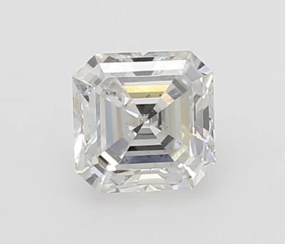 0.31 CTS ASSCHER Cut IGI Certified Lab Grown CVD Diamond E Color VS2 Clarity - Image 1 of 4