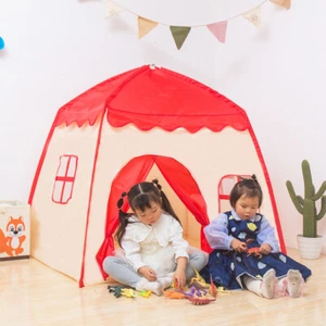 Princess Castle Play Tent Kids Girls Playhouse fr Indoor Outdoor Game House US - Picture 1 of 4