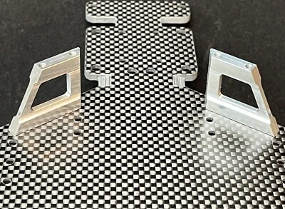 GP3D RC10GX '89 Team Associated Stealth Car - Soportes de cubierta superior trasera (2) Foto 1 de 4