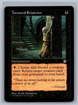 Magic The Gathering Stronghold Tortured Existence MTG TCG CCG - Image 1 of 2