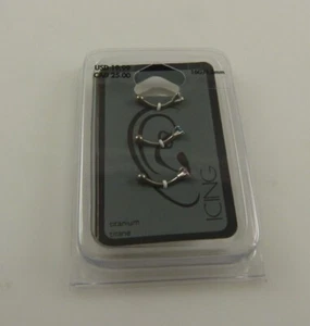 Cristal Titanio Tragus Plata Pendiente Torre Orbital Piercing Rosa Azul Transparente  - Imagen 1 de 7