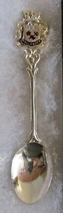 #573) SILVER PLATED TEA SPOON CALLANDER SMALL TOWN STIRLING SCOTLAND RIVER TEITH - Foto 1 di 2