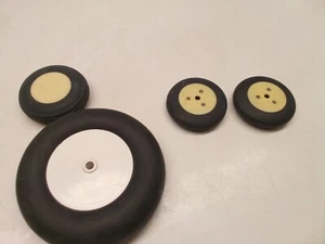 Vintage Wheels for RC Airplanes - Picture 1 of 9