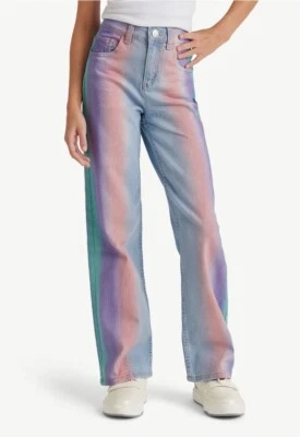 Justice Girls Ombré Jeans Size 18 - Image 1 of 4