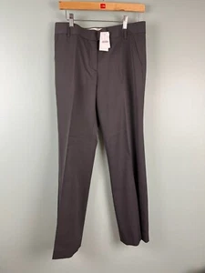 NWT J. Crew Favorite Fit 100% Wool Gray Trouser Dress Pants Womens Size 6 Work - Picture 1 of 9
