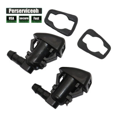 2x Para Ford Transit CK4Z17603A 2015-23 Limpiaparabrisas Lavadora Boquilla Spray Jet Foto 1 de 4