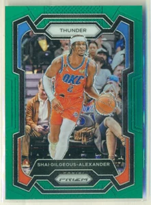 2023-24 Panini Prizm NBA Green #85 SHAI GILGEOUS-ALEXANDER Oklahoma City Thunder - Bild 1 von 2