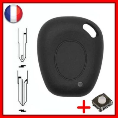 COQUE PLIP CLÉ POUR RENAULT MEGANE/ESPACE/SAFRANE/CLIO/SCENIC/LAGUNA + SWITCH