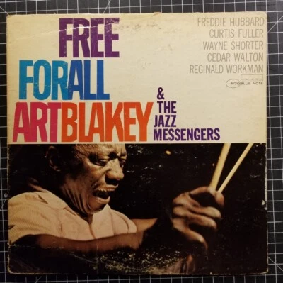 ART BLAKEY & THE JAZZ MESSENGERS Free For All BLUE NOTE LP MONO Plastylite P EAR - Imagem 1 de 4