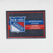 16/17 Panini NHL Sticker Collection New York Rangers Team Logo Foil #138