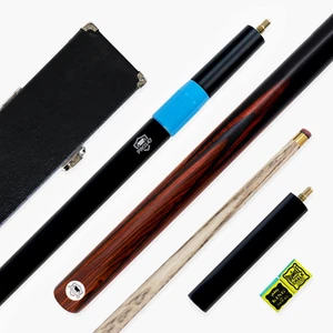 PRO147 Pearl Series 57 Inch 3/4 Jointed Snooker Pool Cue and Case Set 9.5mm Tip - Picture 1 of 50