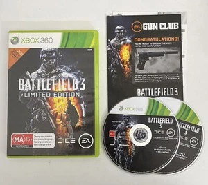 Battlefield 3 Limited Edition - Microsoft Xbox 360 Game PAL with Manual - Picture 1 of 7