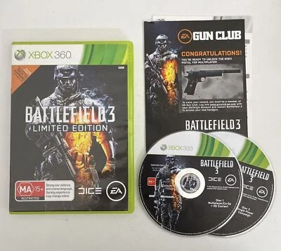 Battlefield 3 Limited Edition - Microsoft Xbox 360 Game PAL with Manual - Image 1 of 4