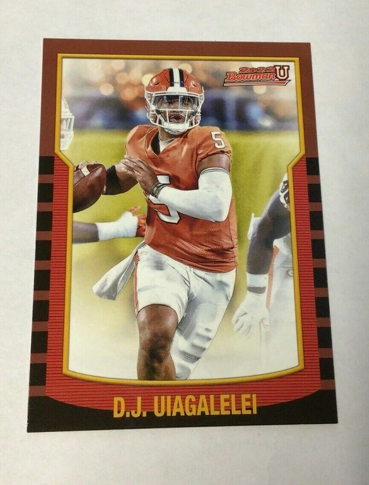 2022 Bowman U University 2000 INSERT- RC - D.J. UIAGALELEI - #2KB-2 - Image 1 of 1