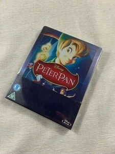 DISNEY PETER PAN BLU-RAY STEELBOOK ZAVVI REGION FREE，NEW/SEALED - Picture 1 of 3