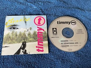 Timmy T CD-SINGLE PARADISE © 1992 Cardsleeve Pump Records -3-tr House Synth-pop - Picture 1 of 1