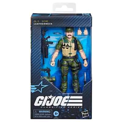 HASBRO G.I. Joe Classified Leatherneck 6 inch Figure - New and in stock