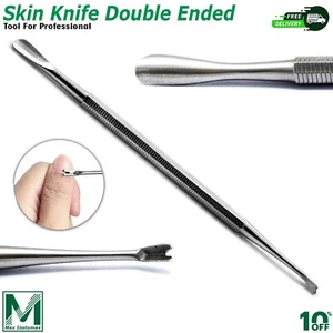Cuticle Pusher Dead Skin Remover Nail Trimmer Double Ended Nail Cleaner Pushers - Picture 1 of 4