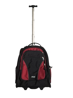 eBags Mother Lode 19" Convertible Wheeled Backpack  Luggage Black/Red - Image 1 of 4