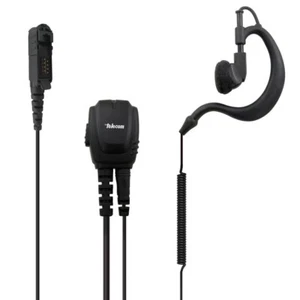JD-23-DP2400R Micro-auricular profesional IP54 Para MOTOROLA Tetra MTP3100, 3200 - Picture 1 of 7