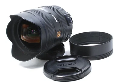 Sigma 8-16mm f/4.5-5.6 DC HSM Ultra Wide Zoom Fisheye Lens For Nikon F/S Japan - Image 1 of 4