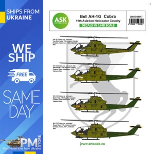 ASK D48017 1/48 Bell AH-1G Cobra 11th Aviation Helicopter Cavalery Part 3 - Bild 1 von 2