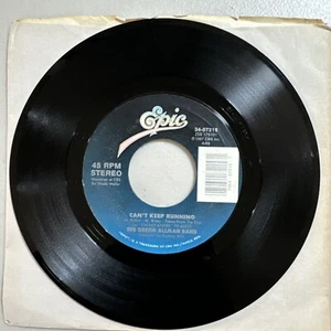 Gregg Allman Band Can't Keep Running/Anything Goes 45 7" tested VG++ - Picture 1 of 5