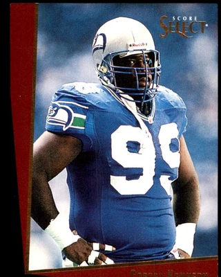 Cortez Kennedy 1993 Select #68 Seahawks NFL READ FREE SHIPPING AutographDen - Image 1 of 2