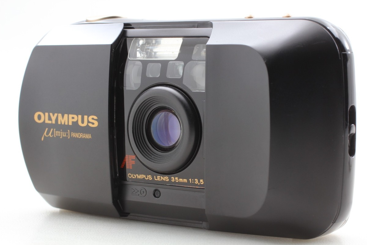 ★動作OK★ OLYMPUS μ[mju:] PANORAMA #153m Olympus MJU Panorama – Analogue Shop