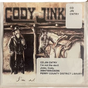 Cody Jinks CD I'm Not The Devil  Ex Library CD - Imagen 1 de 1