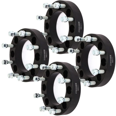 4Pcs 1.5" or 38 mm Wheel Adapters 8x6.5 to 8x180 For GMC Yukon XL 2500 2000-2013 - Image 1 of 4