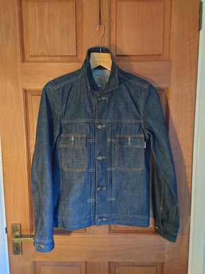 Carhartt WIP Type II Denim Jacket XS | Rigid Indigo | Pleated Front - Image 1 of 4