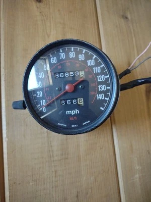 Velocímetro Honda GoldWing GL1000 + NUEVO cable velocímetro Motion Pro Foto 1 de 4