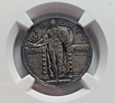 1923 STANDING LIBERTY QUARTER NGC XF  NICE - Image 1 of 4