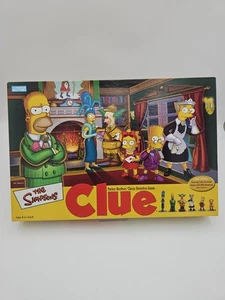 COMPLETE Simpsons Clue Parker Brothers Classic Detective Game 2nd Edition - Picture 1 of 8