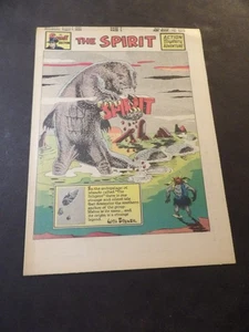 The Spirit von Will Eisner - 7. August 1949 - Tab-Size Sunday Insert - Bild 1 von 5
