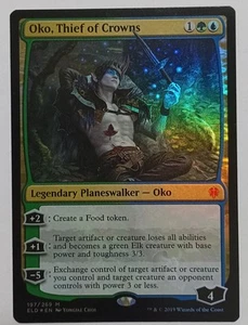 Oko, Thief of Crowns - THRONE OF ELDRAINE ENGLISH MTG MAGIC - Imagen 1 de 2