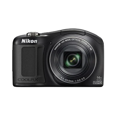 Nikon COOLPIX L620 Digitalkamera 18,1 MP, 14-fach optischer Zoom, Rot/Schwarz - Bild 1 von 4