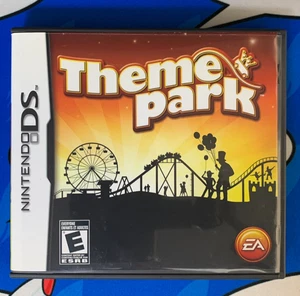 Theme Park - Nintendo DS - CASE, INSERT, & MANUAL ONLY - GAME ONLY - Picture 1 of 4