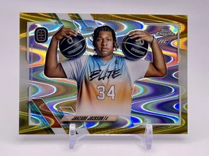 2021-22 TOPPS CHROME OTE #86 JAHZARE JACKSON SP# 18/50 GOLD RAYWAVE REFRACTOR RC - Picture 1 of 4