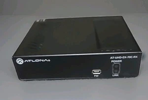 Atlona Model AT-UHD-EX-70-RX HDMI Over HDBaseT Receiver TESTED Ships FREE - Picture 1 of 7