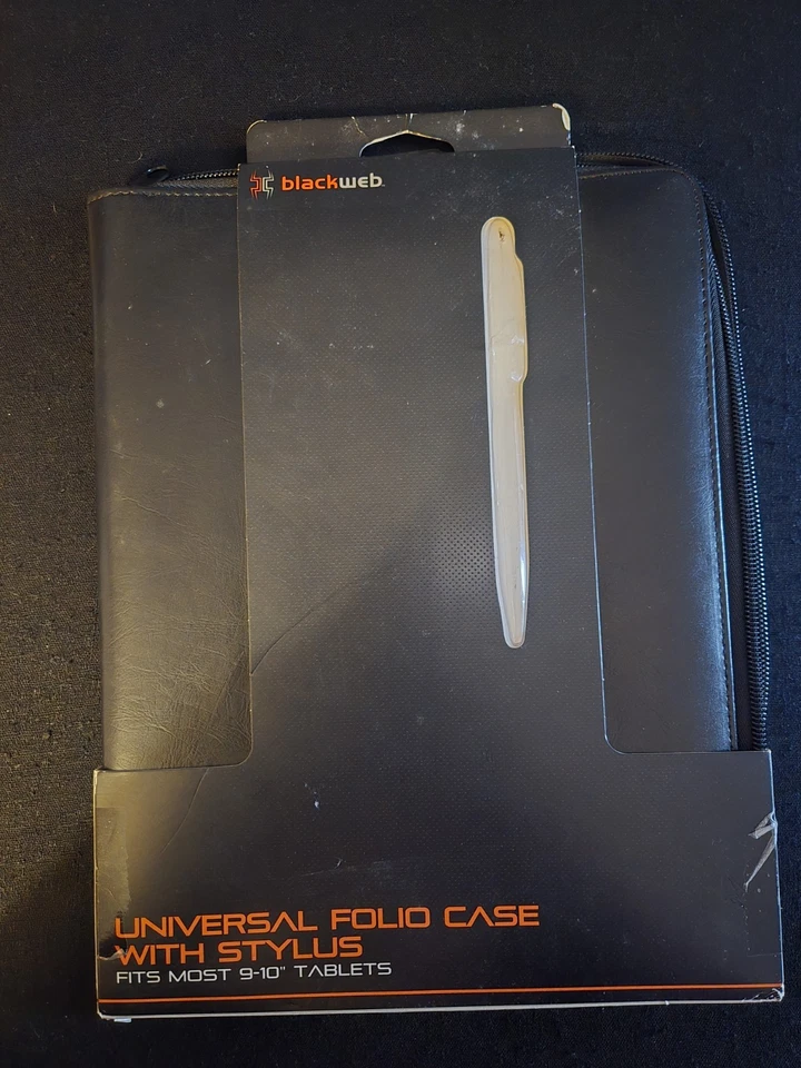 Funda para Tablet Folio Universal Blackweb de 9 pulgadas a 10" Apple Galaxy Foto 1 de 2