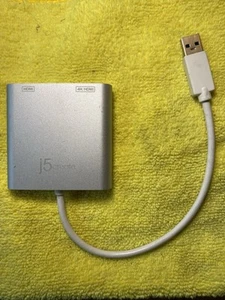 j5create JCA365 Dual Monitor Adapter Docking Station - works fine - - Bild 1 von 6