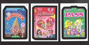 2007 Topps Wacky Packages ANS6 LOT of 3 BONUS Stickers B1-B2-B3 nm+ - Picture 1 of 2