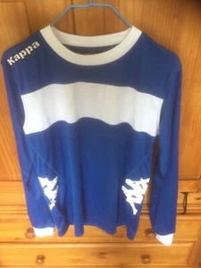 New! Blue/white Kappa jersey shirt M - Picture 1 of 5