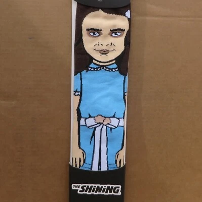 THE SHINING TWINS Character SOCKS Stephen King Movie 360 Crew - Image 1 of 2